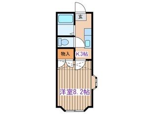 αネクスト畳屋丁の物件間取画像